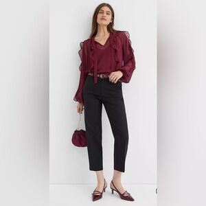 TWO LOFT Petite Riviera Slim Pants in Doubleweave size 6P & 4P